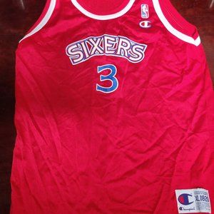 Vintage Champion Allen Iverson Jersey Youth XL